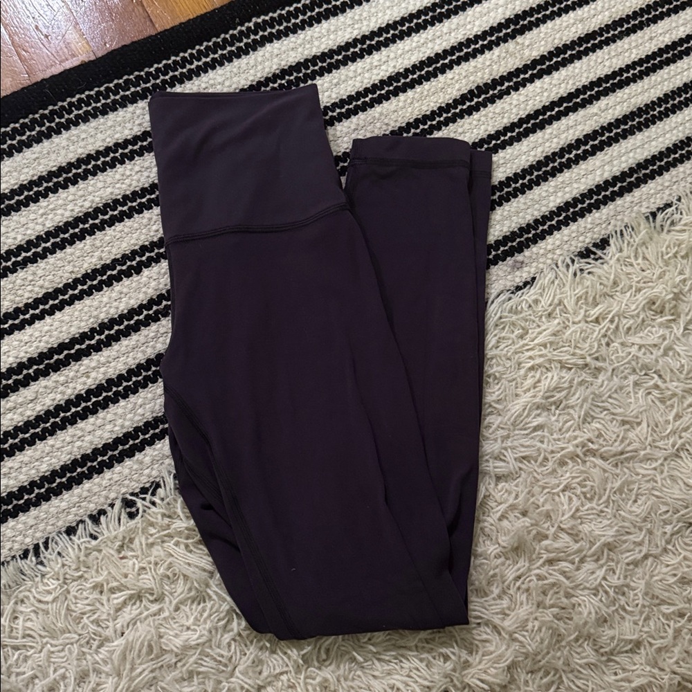 Lululemon align purple/plum leggings size 4